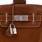 Natural Barenia Faubourg Hac A Dos PM Backpack Fauve - Image 7