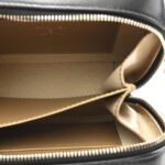 Lambskin Quilted CC Pearl Crush Camera Case Black - Image 5