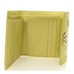 Patent Quilted Compact Boy Wallet Yellow - Image 5
