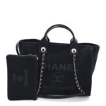 Mixed Fibers Small Deauville Tote Black - Image 3