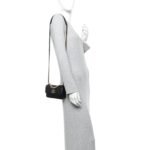 Lambskin Quilted Chanel 19 Clutch With Chain Black - Image 2