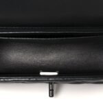 Lambskin Quilted Mini Top Handle Rectangular Flap So Black - Image 5