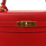 Epsom Kelly Sellier 28 Rouge Casaque - Image 11