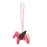 Milo Lambskin Grigri Rodeo Pegase Horse Bag Charm PM Framboise Rose Sakura Rouge Sellier
