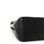 Lambskin Quilted Maxi Single Flap Black - Image 9