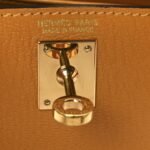 Chevre Mysore Mini Kelly Sellier 20 Jaune D'or - Image 6