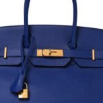 Epsom Birkin 35 Bleu Electrique - Image 9