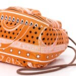Barenia Silk Eperons d'Or Fourbi 25 MM Bag Insert Orange Fauve - Image 9