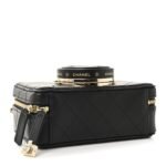Lambskin Quilted Coco Click Bag Black - Image 4