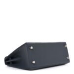 Epsom Tadelakt Chevre Mysore Casaque Etoilee Kelly Sellier 25 Ardoise Black Vert Peppermint - Image 4