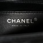 Lambskin Quilted Mini Top Handle Rectangular Flap So Black - Image 6