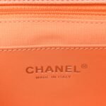 Shaded Caviar Quilted My Everything Small Flap Orange Light Orange - Image 6