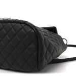 Lambskin Quilted Large Urban Spirit Backpack Black - Image 10