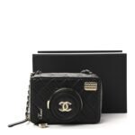 Lambskin Quilted Coco Click Bag Black - Image 11