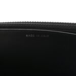Lambskin Quilted Boy Wallet On Chain WOC Black - Image 7