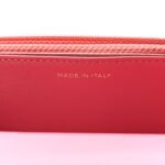 Wool Tweed Lambskin Quilted Chanel 19 Wallet On Chain WOC Coral Pink - Image 7