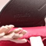 Milo Lambskin Grigri Rodeo Pegase Horse Bag Charm PM Framboise Rose Sakura Rouge Sellier - Image 3