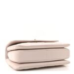 Lambskin Quilted Small Trendy CC Flap Dual Handle Bag Lilas Lilac - Image 4