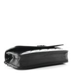 Lambskin Quilted Boy Wallet On Chain WOC Black - Image 4