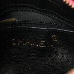 Lizard Quilted Tassel Clutch Pink - Image 6