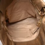 Metallic Calfskin Luxe Ligne Tote Gold - Image 5