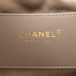 Suede Quilted Small Chanel 25 Handbag Dark Grey - Image 6